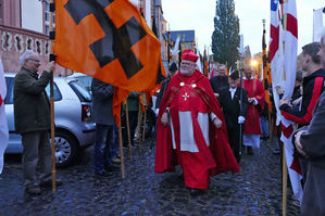 Abschlussvesper der Bischofskonferenz mit Austeilung des Bonifatiussegens (Foto: Karl-Franz Thiede)